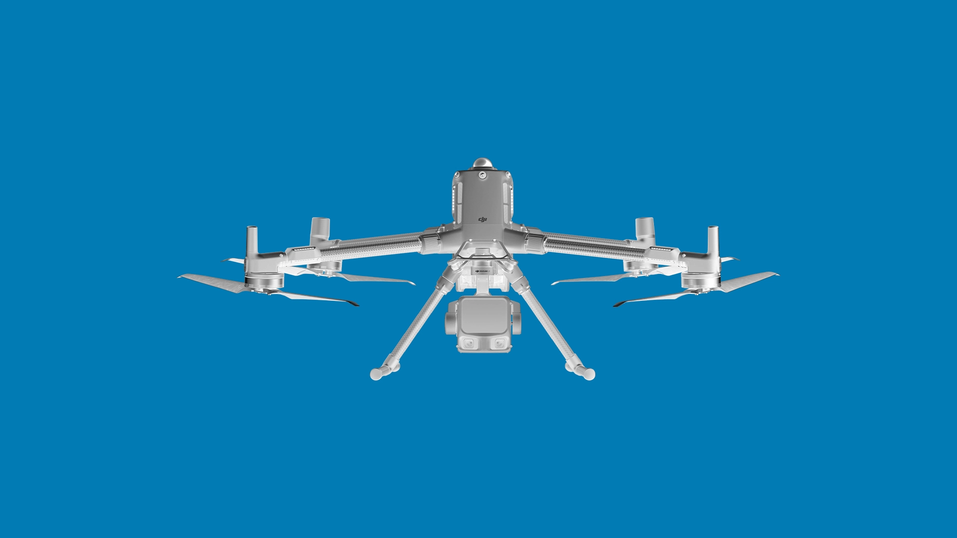 Drone profesional HDRONEStech en vuelo